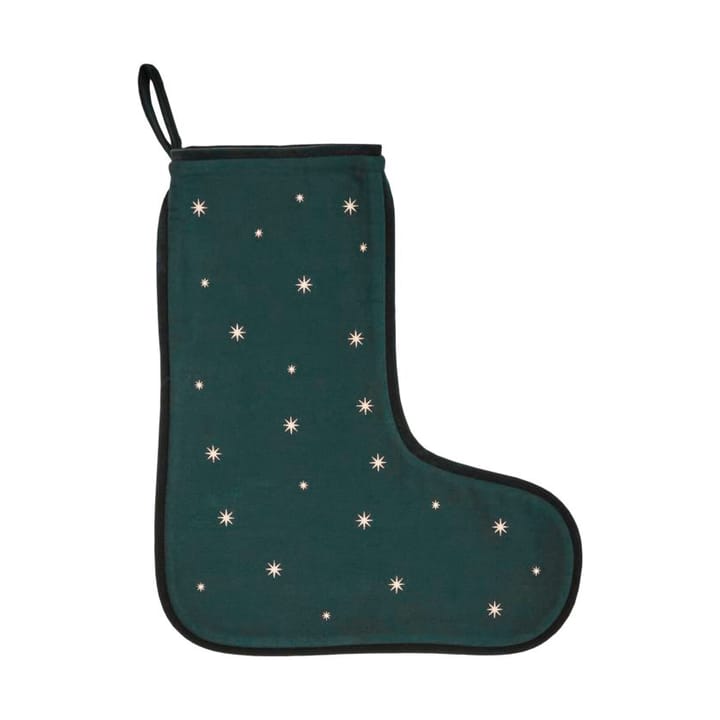 Chaussette de Noël Gift, Vert foncé House Doctor