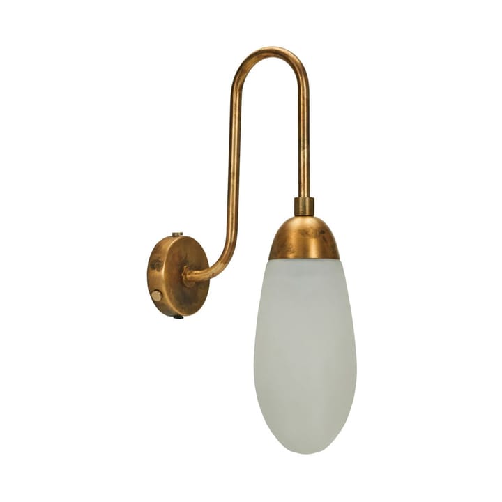 Lampe murale Drop - Laiton antique - House Doctor