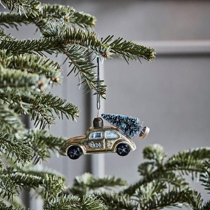 Ornement de Noël Car, Or House Doctor