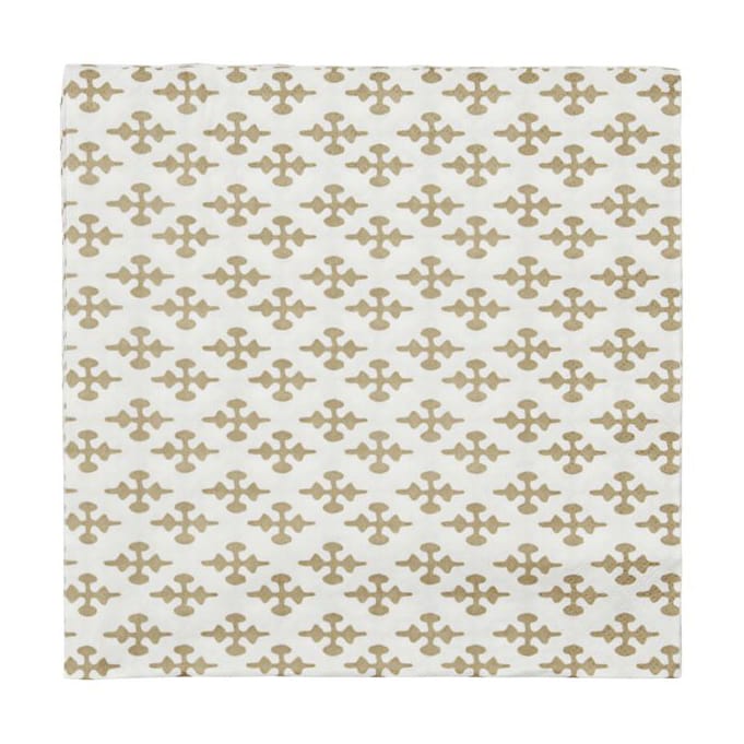 Serviettes Shield lot de 40, Beige House Doctor