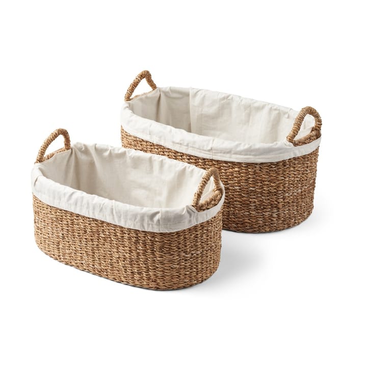 Panier à linge Humdakin, 2 pièces, Tressé Humdakin