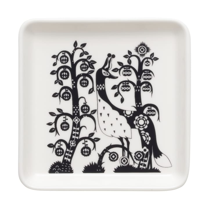 Assiette Taika 12x12 cm - Noir - Iittala