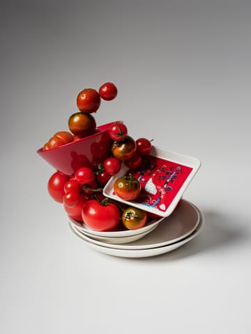 Assiette Taika 12x12 cm - Rouge - Iittala