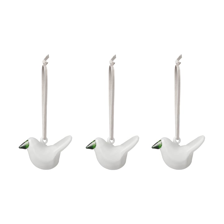 Oiseau en verre Iittala, lot de 3 - Blanc - Iittala