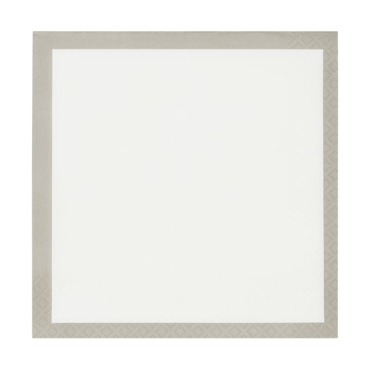 Serviettes Play 33x33 cm lot de 20 - Ecru-sand - Iittala