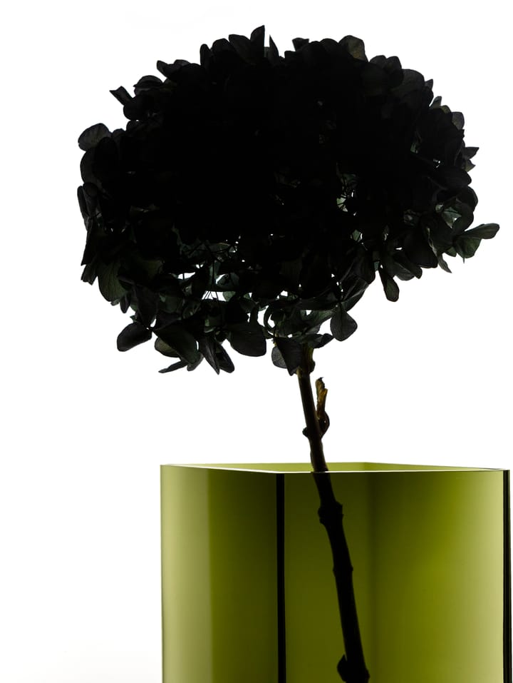 Vase Ruutu 20,5x18 cm, vert mousse Iittala