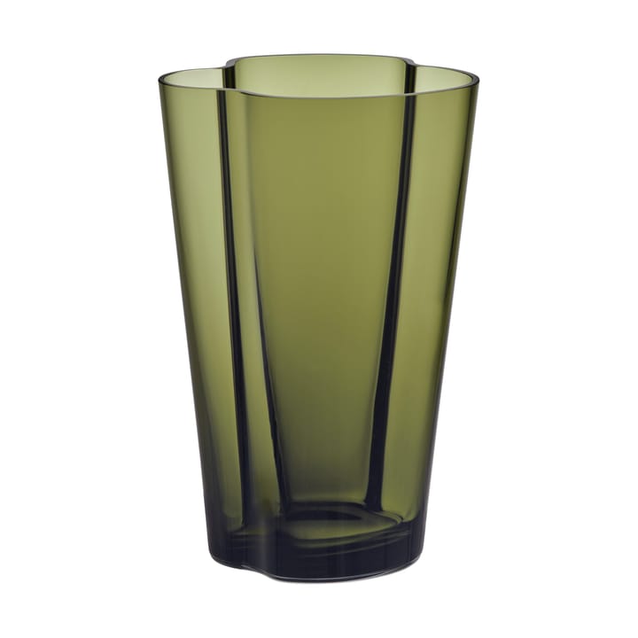 Vase vert mousse Alvar Aalto - 220 mm - Iittala