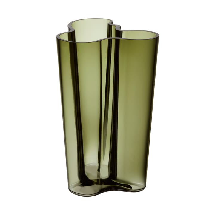 Vase vert mousse Alvar Aalto - 251 mm - Iittala