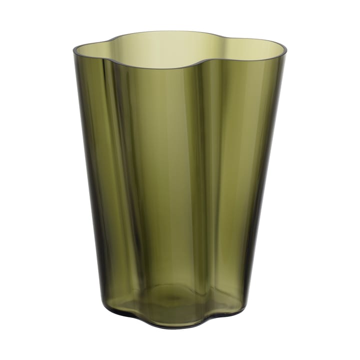 Vase vert mousse Alvar Aalto - 270 mm - Iittala