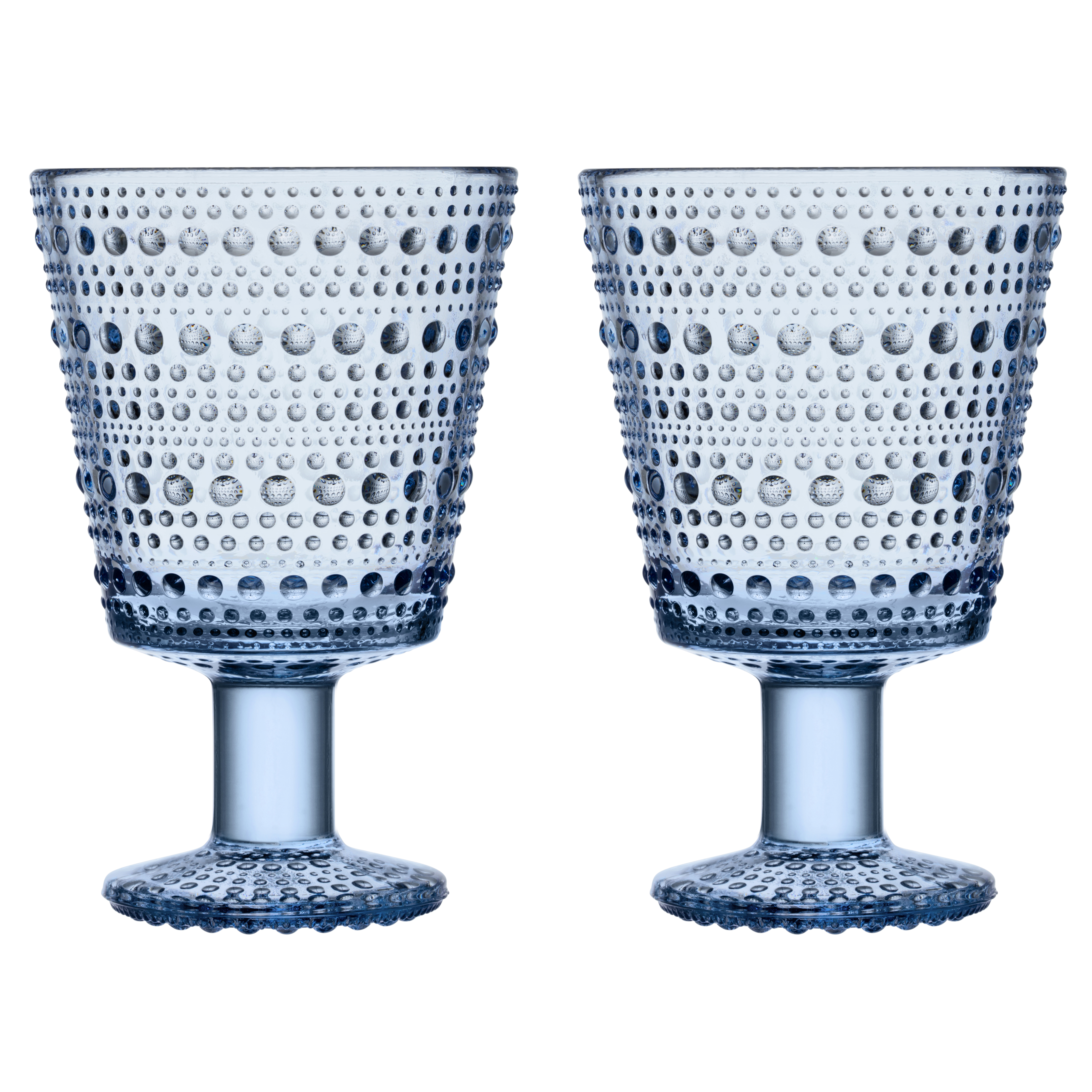 Verre à eau sur pied Kastehelmi 26cl lot de 2 de Iittala