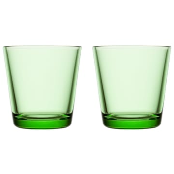 Verre Kartio 21 cl lot de 2 - vert pomme - Iittala