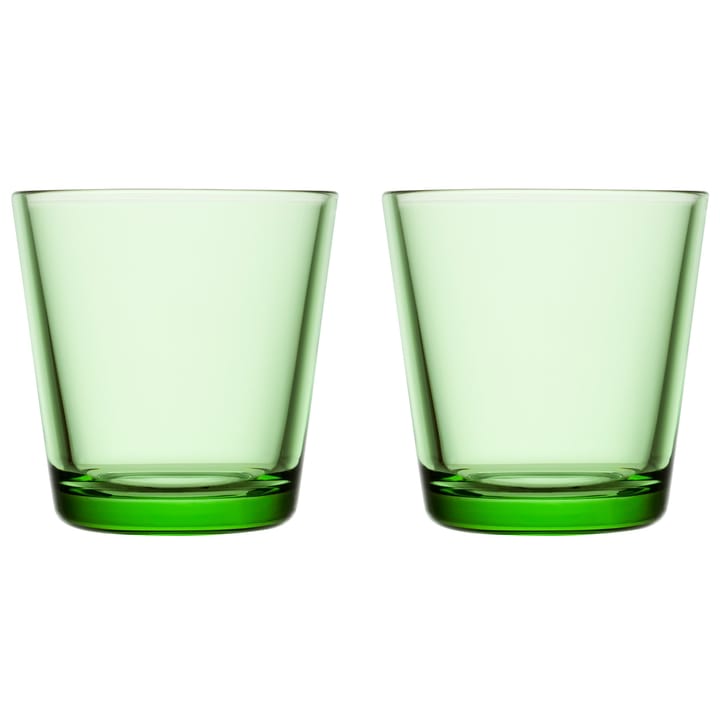 Verre Kartio 21 cl lot de 2 - vert pomme - Iittala