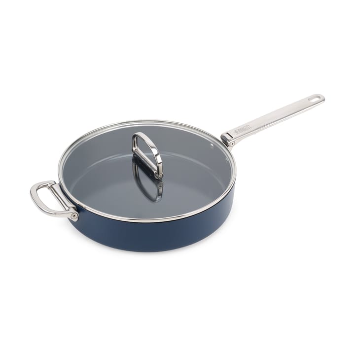 Casserole Space antiadhésive avec couvercle Ø28 cm - Bleu - Joseph Joseph