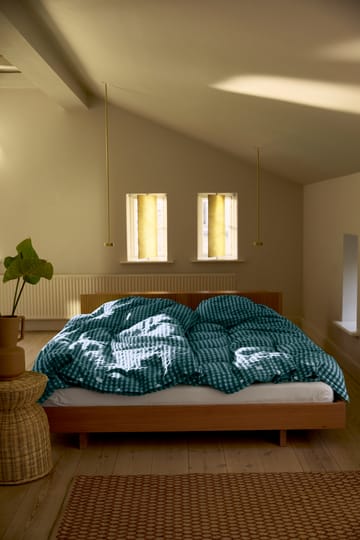 Ensemble de lit Bæk&Bølge 140x220 cm - Vert-bleu clair - Juna