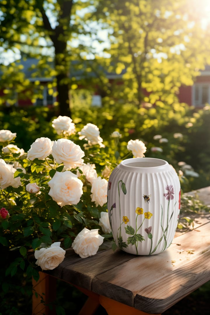 Vase Summer Hammershøi 21 cm, Wild flowers Kähler