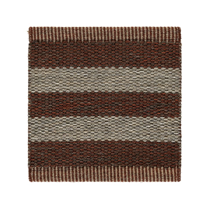 Tapis de couloir Narrow Stripe Icon - Red clay 240x85 cm - Kasthall