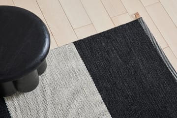 Tapis Wide Stripe Icon 195x300 cm - Midnight black - Kasthall