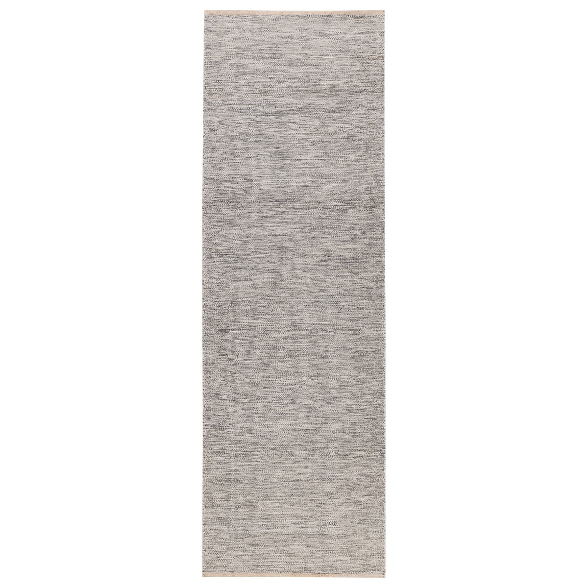 Kateha Tapis de couloir Allium 80 x 250 cm sel & poivre