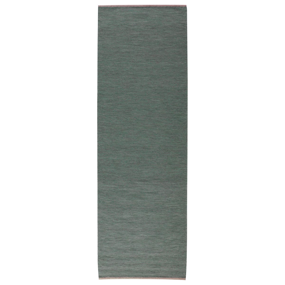 Kateha Tapis de couloir Allium 80 x 250 cm vert mat