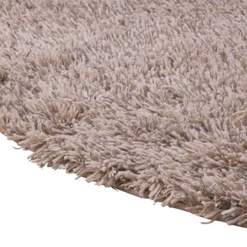 Tapis Shaggy rond - white/grey, 220 cm - Kateha