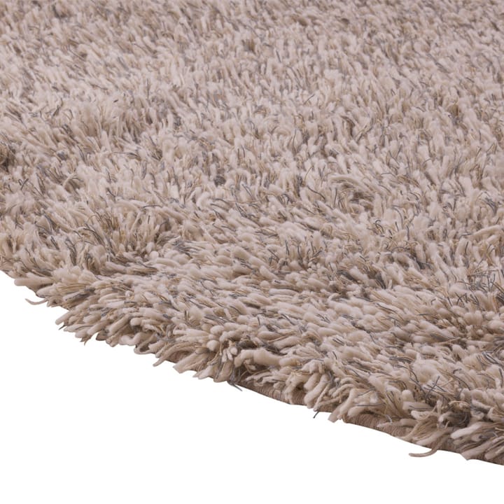 Tapis Shaggy rond, white/grey, 220 cm Kateha