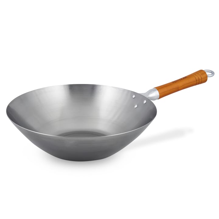 Wok Ken Hom classic carbon Ø32 cm, Acier Ken Hom