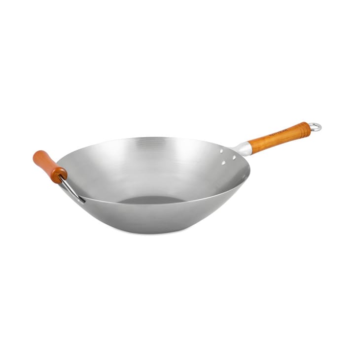 Wok Ken Hom excellence carbon Ø36 cm - Acier - Ken Hom