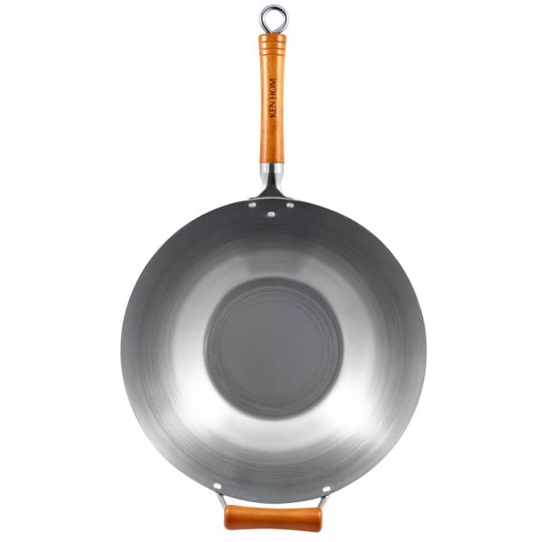 Wok Ken Hom excellence carbon Ø36 cm, Acier Ken Hom