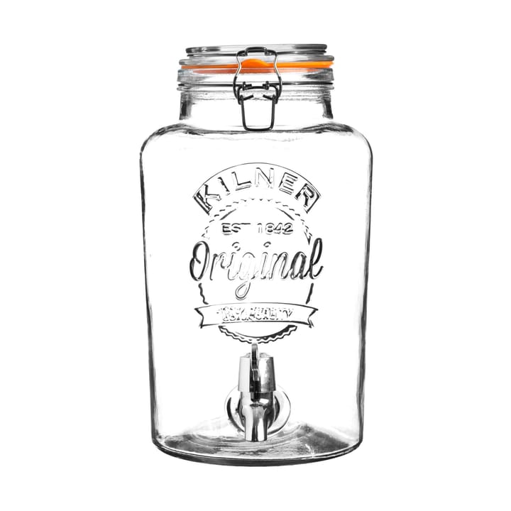 Récipient en verre avec robinet Kilner 5 l - Transparent - Kilner