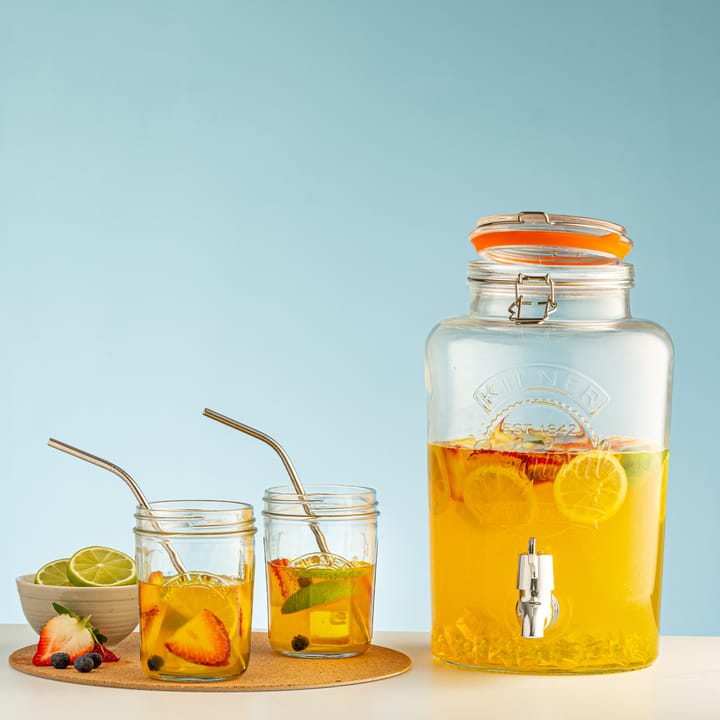 Récipient en verre avec robinet Kilner 5 l - Transparent - Kilner