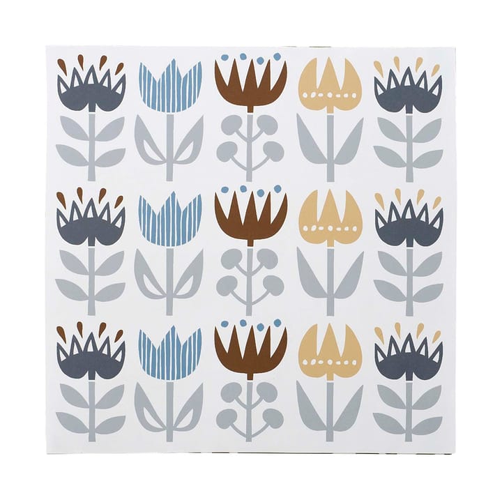 Serviette Tulip 33x33 cm lot de 20 - Grey - Klippan Yllefabrik