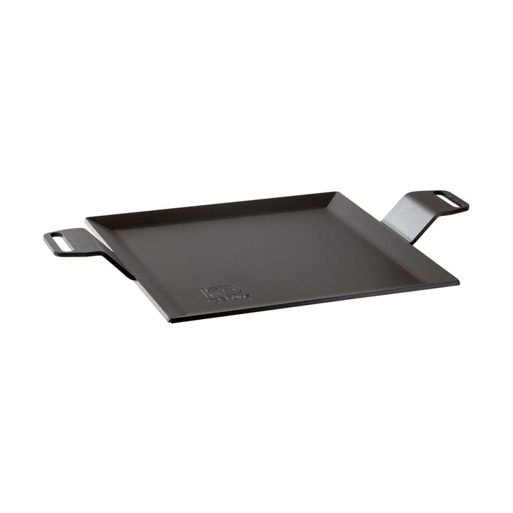 Plaque à frire en acier au carbone de 4 mm - Surface de cuisson 22x22 cm - Kockums Jernverk