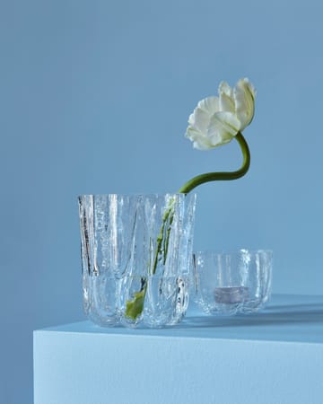 Vase Crackle 12,1 cm - Transparent - Kosta Boda