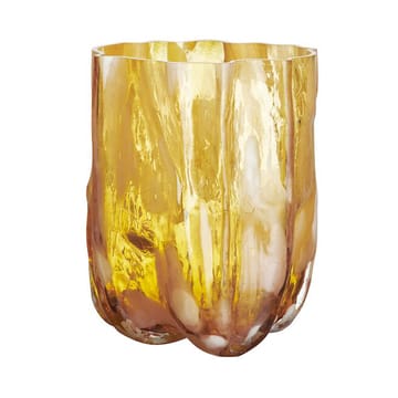 Vase Crackle 27 cm - Flamant-ambre - Kosta Boda