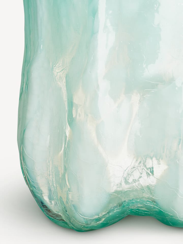 Vase Crackle 27 cm, Vert jade Kosta Boda