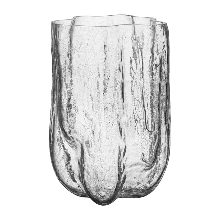 Vase Crackle 37 cm - Transparent - Kosta Boda