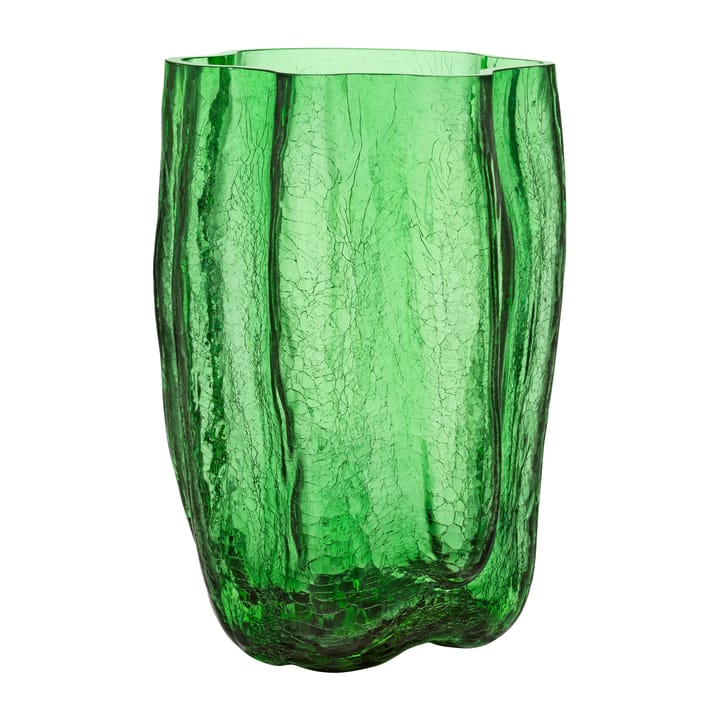 Vase Crackle 37 cm - Vert - Kosta Boda