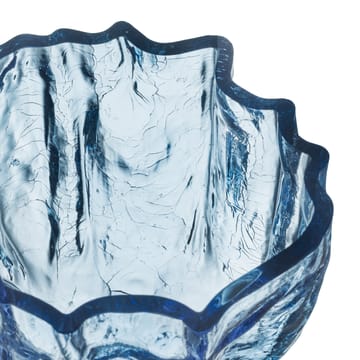 Vase Crackle se 17,5 cm - Verre rond - Kosta Boda