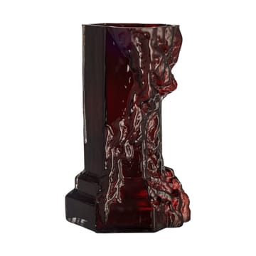 Vase Rocky Baroque 35 cm - Oxblood - Kosta Boda