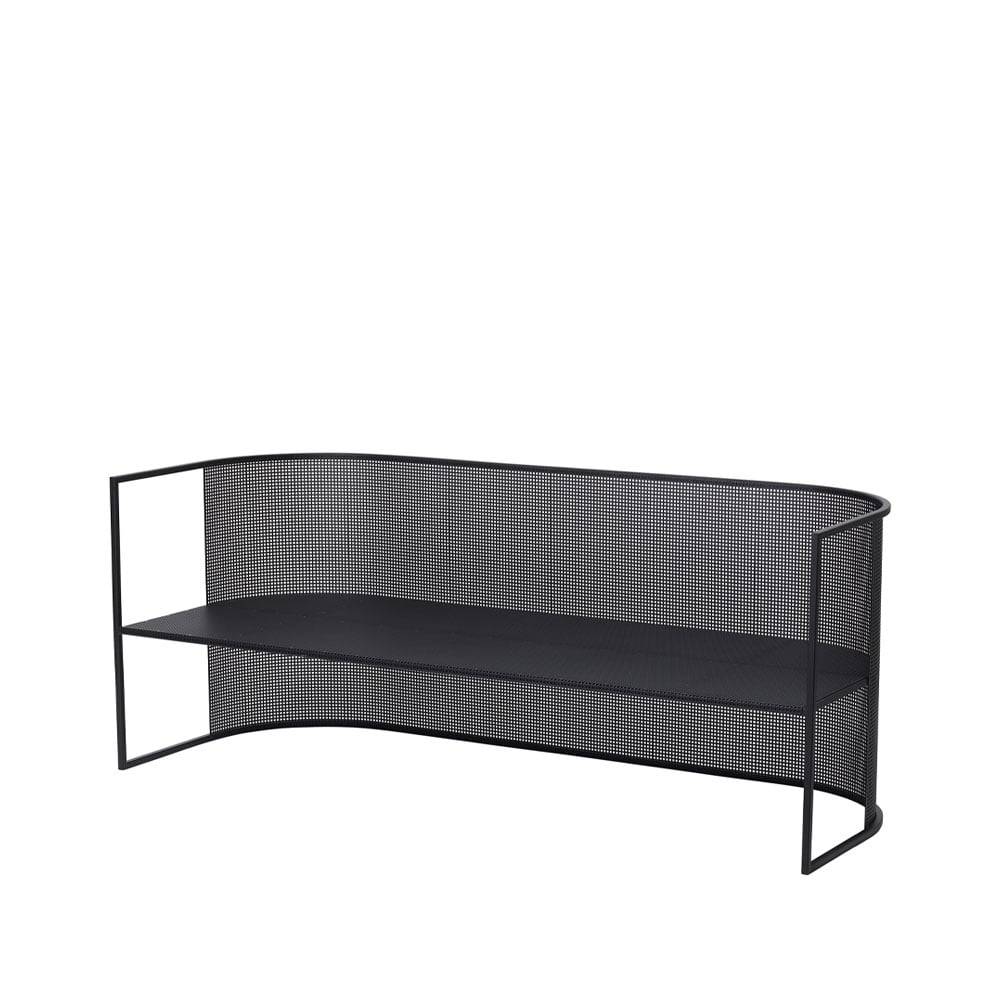 Kristina Dam Studio Banc Bauhaus black