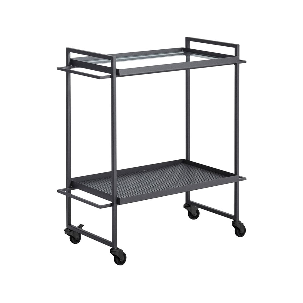 Kristina Dam Studio Chariot de service Bauhaus black