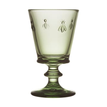 Verre à vin Abeille 24 cl, lot de 6 - Vert olive - La Rochère