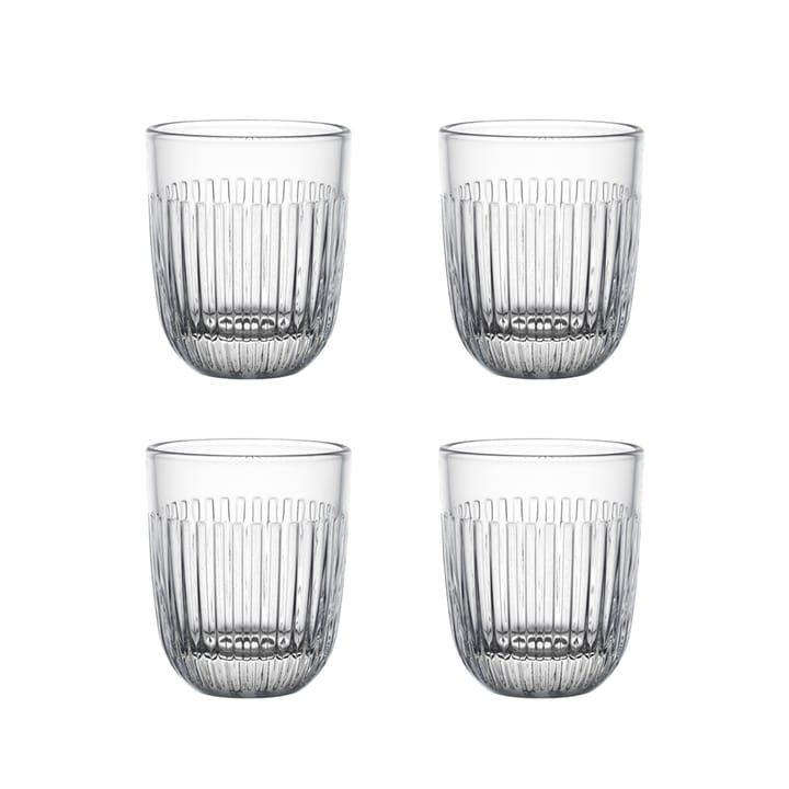 Verres à eau Ouessant 26 cl, lot de 4 - Transparent - La Rochère