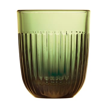 Verres à eau Ouessant 29 cl, lot de 6 - Vert olive - La Rochère