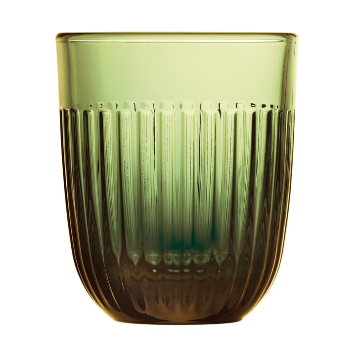 Verres à eau Ouessant 29 cl, lot de 6, Vert olive La Rochère