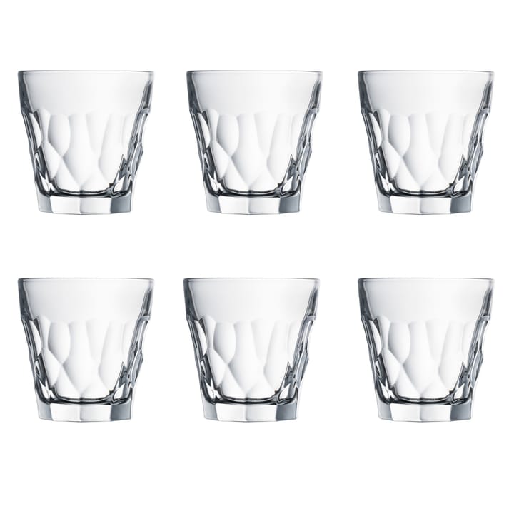 Verres à eau Silex 29 cl, lot de 6 - Transparent - La Rochère