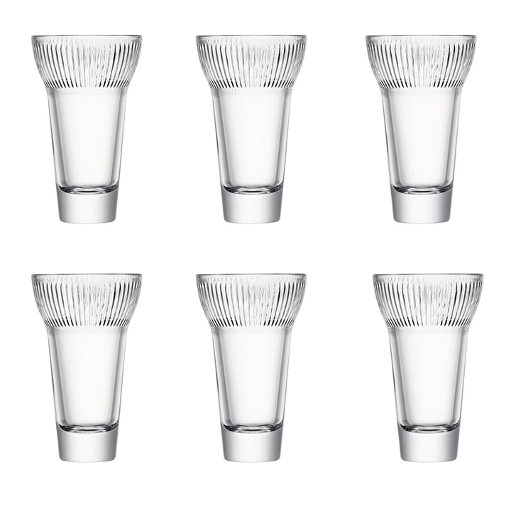 Verres Calanque Fanny 22 cl, lot de 6 - Transparent - La Rochère