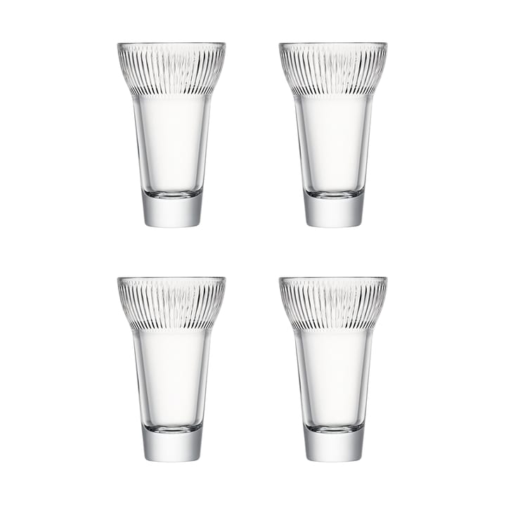 Verres Calanque, lot de 4 - Transparent - La Rochère