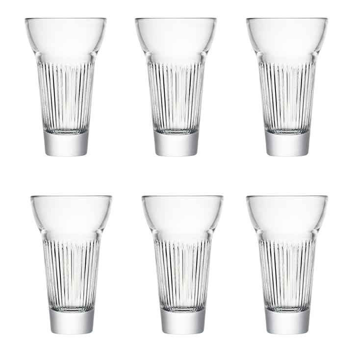 Verres Calanque Marius 22 cl, lot de 6 - Transparent - La Rochère