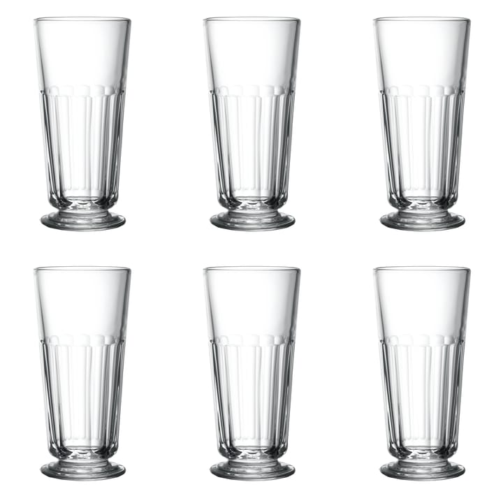 Verres Perigord 37 cl, lot de 6 - Transparent - La Rochère